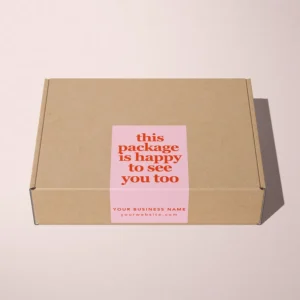 Box Sleeve Stickers