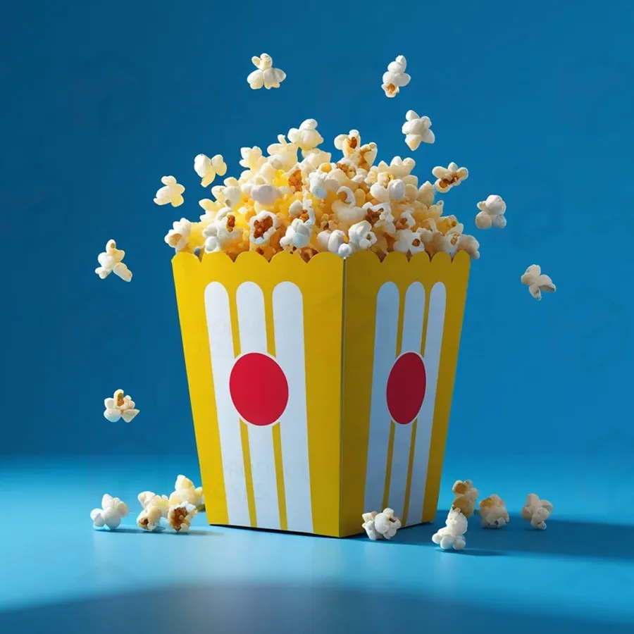 Cardboard Popcorn Boxes